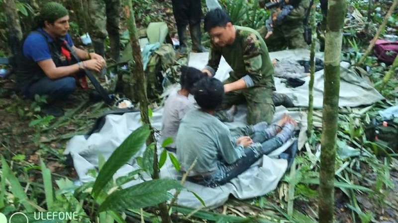 4 Children Found Alive In Jungle After Months Of Plane Crash ...