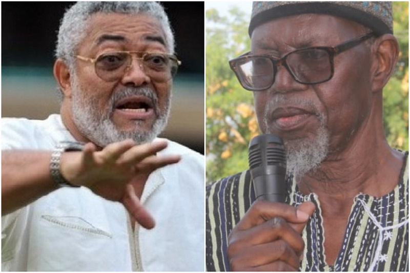 Ndebugre and Rawlings on the day 'Nde' refused to stand for the ...