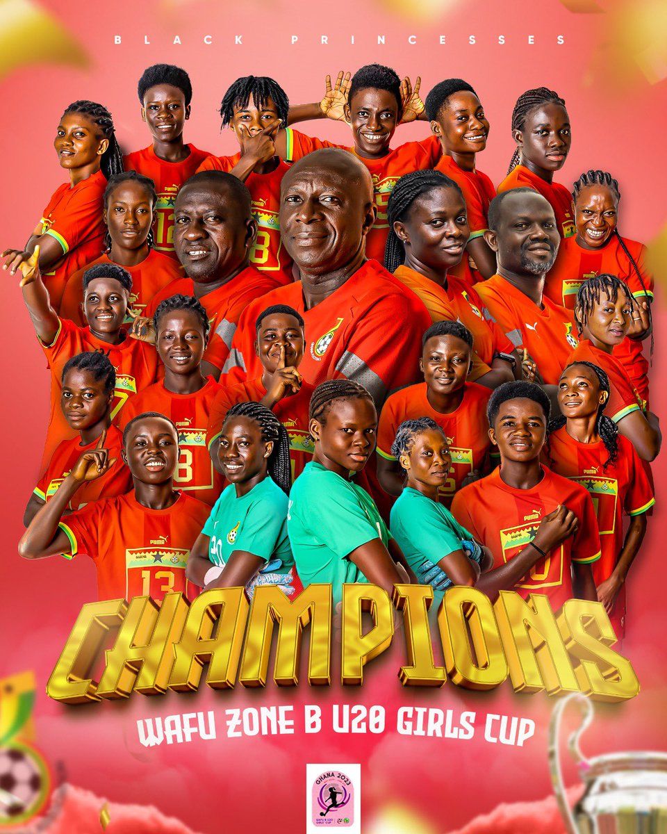 Black Princesses Beat Nigeria To Win WAFU B Girls Cup