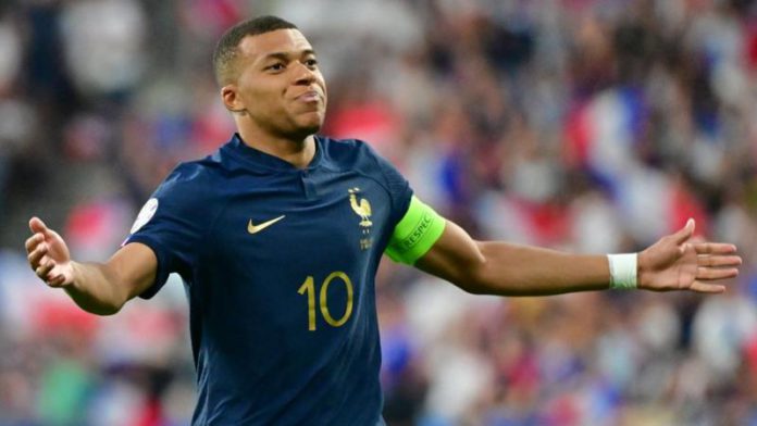 Kylian Mbappe won the World Cup with France in 2018