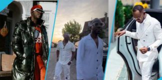 A collage of Okyeame Kwame And Flowking Stone Image credit: @flowkingstone @okyeamekwame