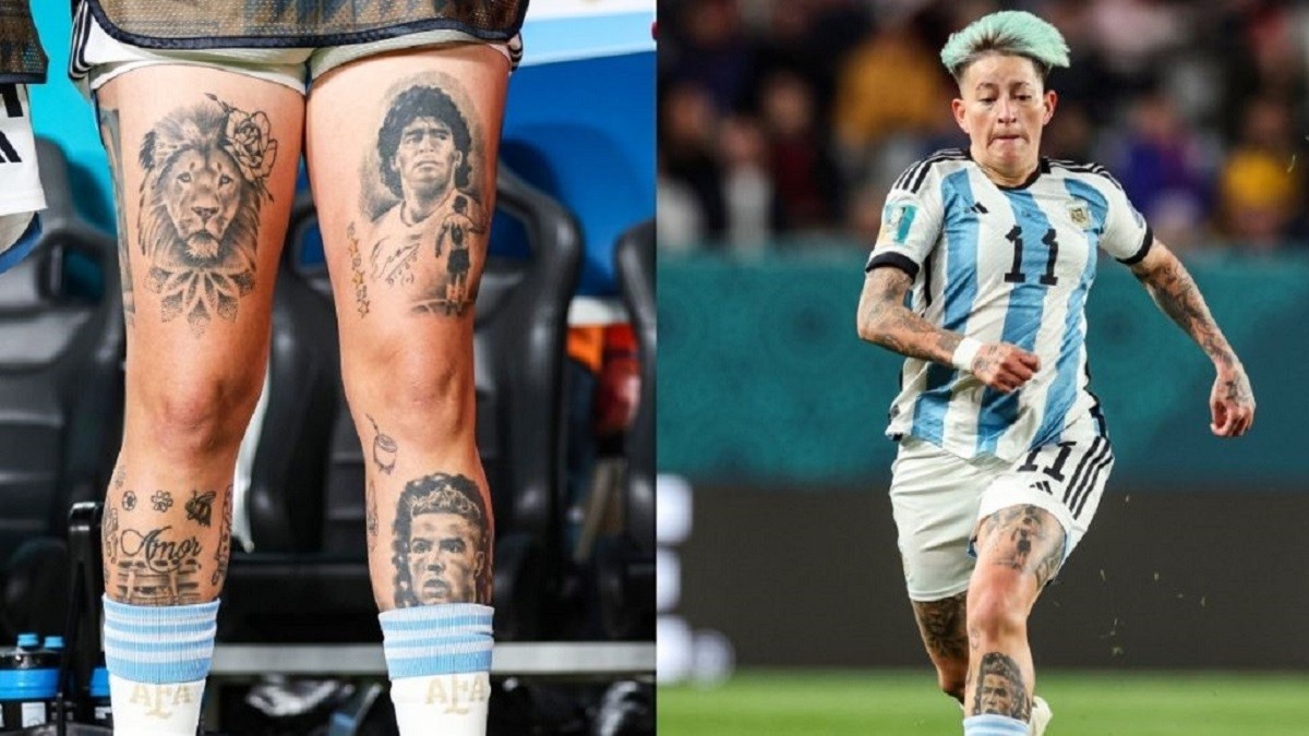 FIFA Women's World Cup 2023: Argentina Star With Ronaldo Tattoo Draws Ire  Of Messi Fans