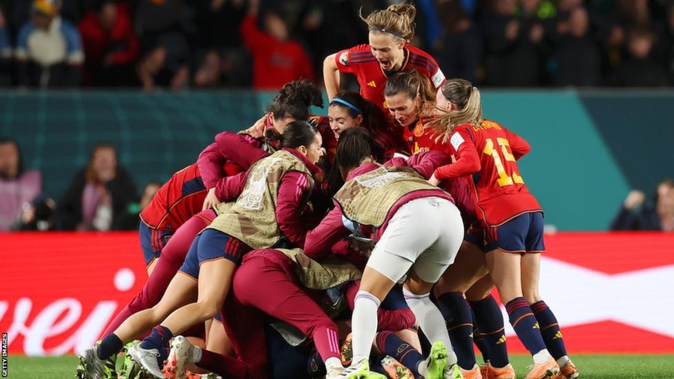 2023 WWC Spain beat Sweden in dramatic finish to reach final