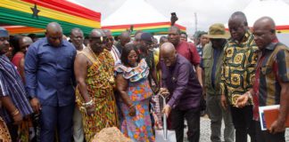 PREZ AKUFO-ADDO CUTS SOD FOR POKUASE HOUSING PROJECT