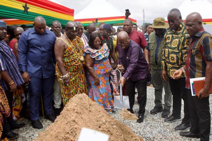 PREZ AKUFO-ADDO CUTS SOD FOR POKUASE HOUSING PROJECT