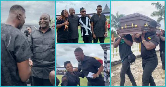 Alan Kyerematen, other big wigs mourn with Kwame A Plus at father’s funeral