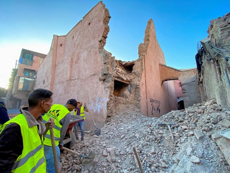 Morocco earthquake 632 killed as buildings damaged