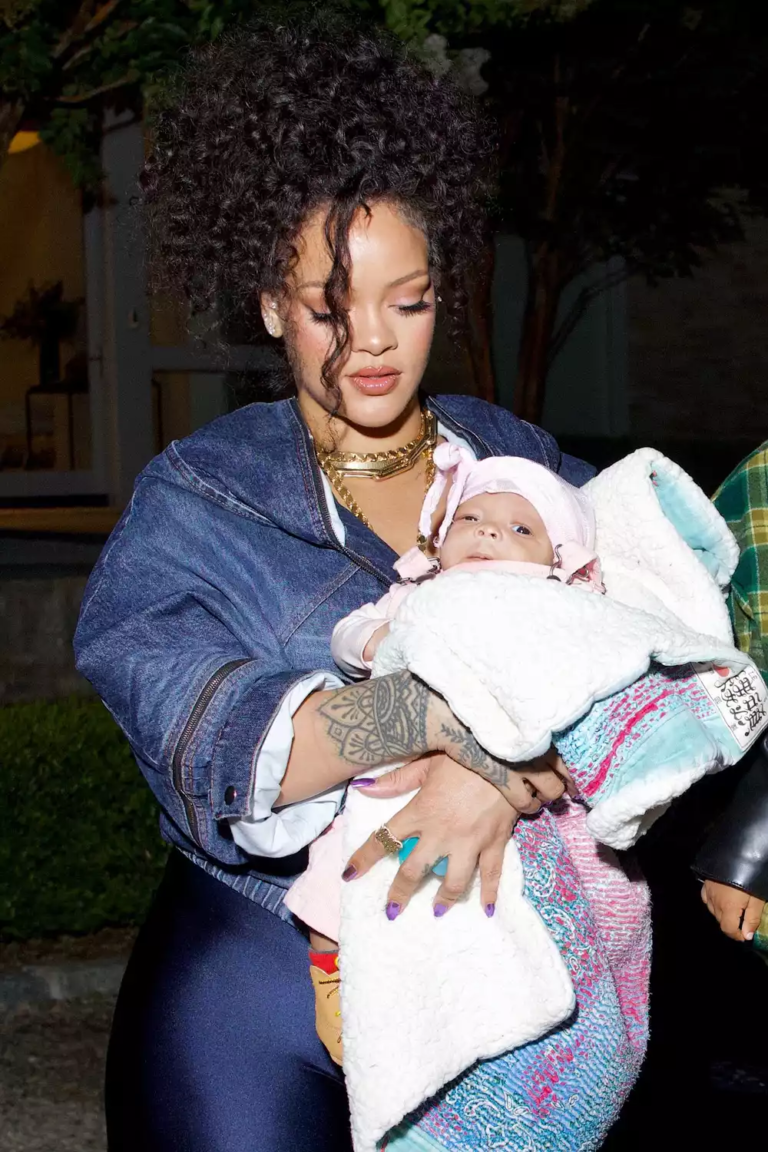 Rihanna shows face of newborn baby in stunning photos - Adomonline.com