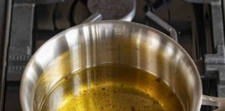 Overused cooking oil