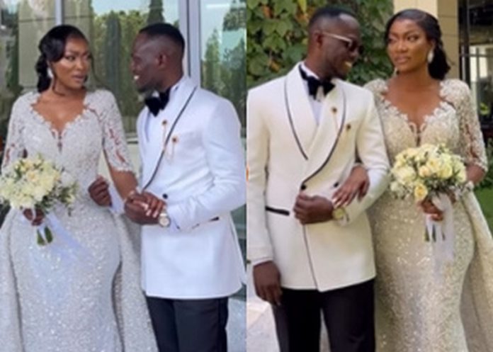 Agyemang Badu has tied the knot with Regitta Affua Arthur