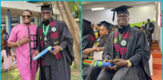 SP Kofi Sarpong has bagged a Master's degree from GIMPA Photo source: @ghkwaku