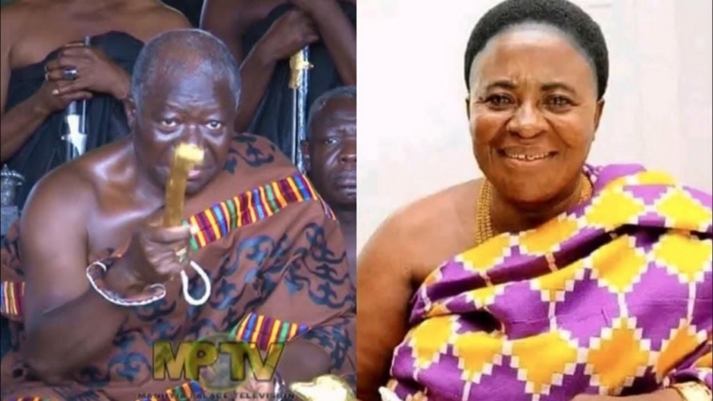 Asantehene Destools Queen Mother Of Offinso Adomonline Com   Asanteheneetqueen Mother 754x424 Copy 