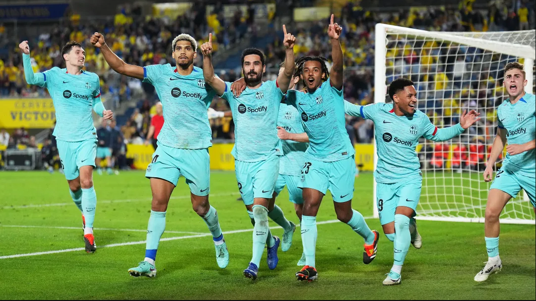 Ilkay Gundogan Nets Late Penalty To Give Barcelona Victory At Las ...