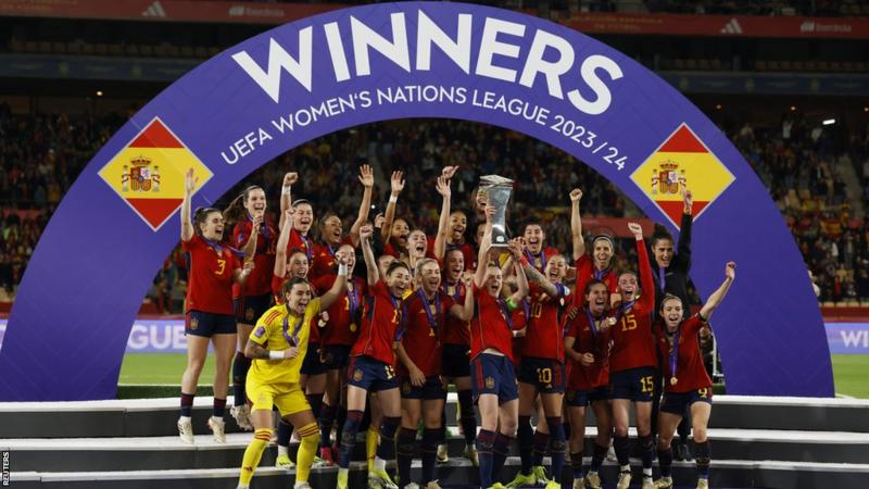 España vence a Francia y gana la Liga de Naciones Femenina