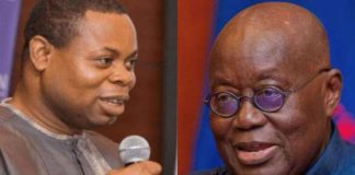 Franklin Cudjoe and Akufo Addo