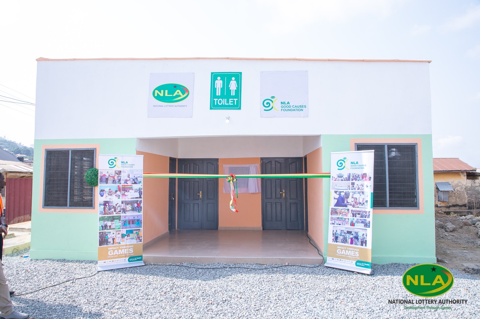 NLA Good Causes Foundation transforms Anlo Town in Koforidua ...