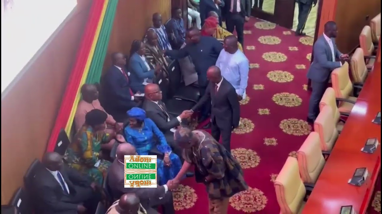 SONA 2024: Asiedu Nketia and Nana Konadu refuse to shake hands in ...