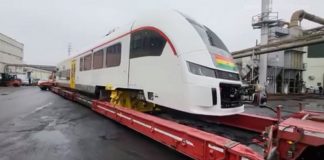 Tema-Mpakadan train embarks on journey to Ghana