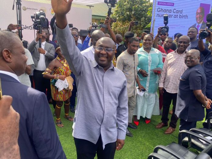 Excitement as Bawumia is set to launch 'Ghana card at birth' today