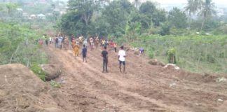 Okanta: Residents confront armed security over alleged land encroachment