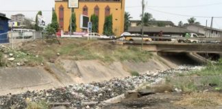 Filth-filled storm drains in Asylum Down