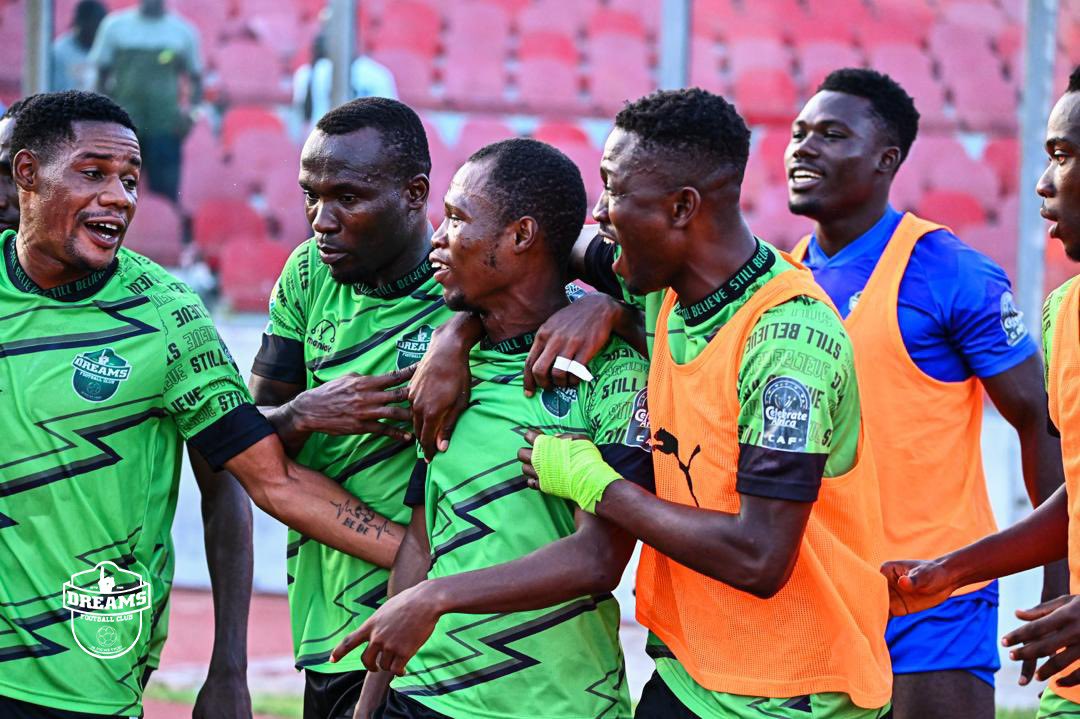 Dreams Fc Secure Caf Confederations Cups Semis Spot Despite Draw With 