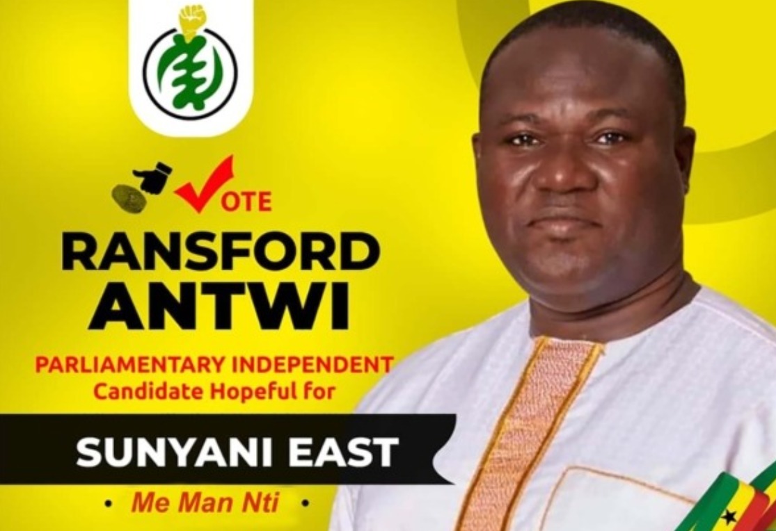 Sunyani East parliamentary elections Ransford Antwi to contest as an