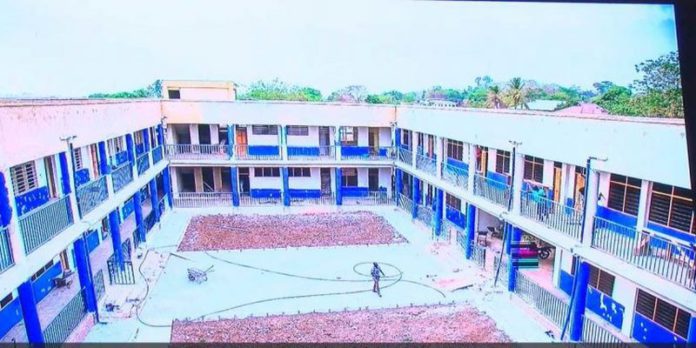 Govt to repaint public basic schools to blue and white