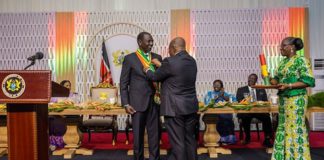 Ghana honours Kenya’s President Ruto