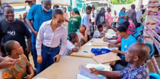 Zanetor Agyeman-Rawlings urges participation in voter registration as she visits EC headquarters
