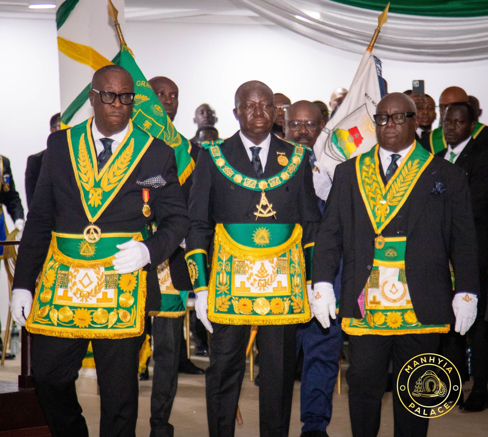 Freemasons Honour Asantehene [photos] - Adomonline.com