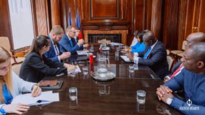 The Minister for Roads and Highways Francis Assenso Boakye visits Czech Republic to engage stakeholders in the design of modular steel bridges across the country