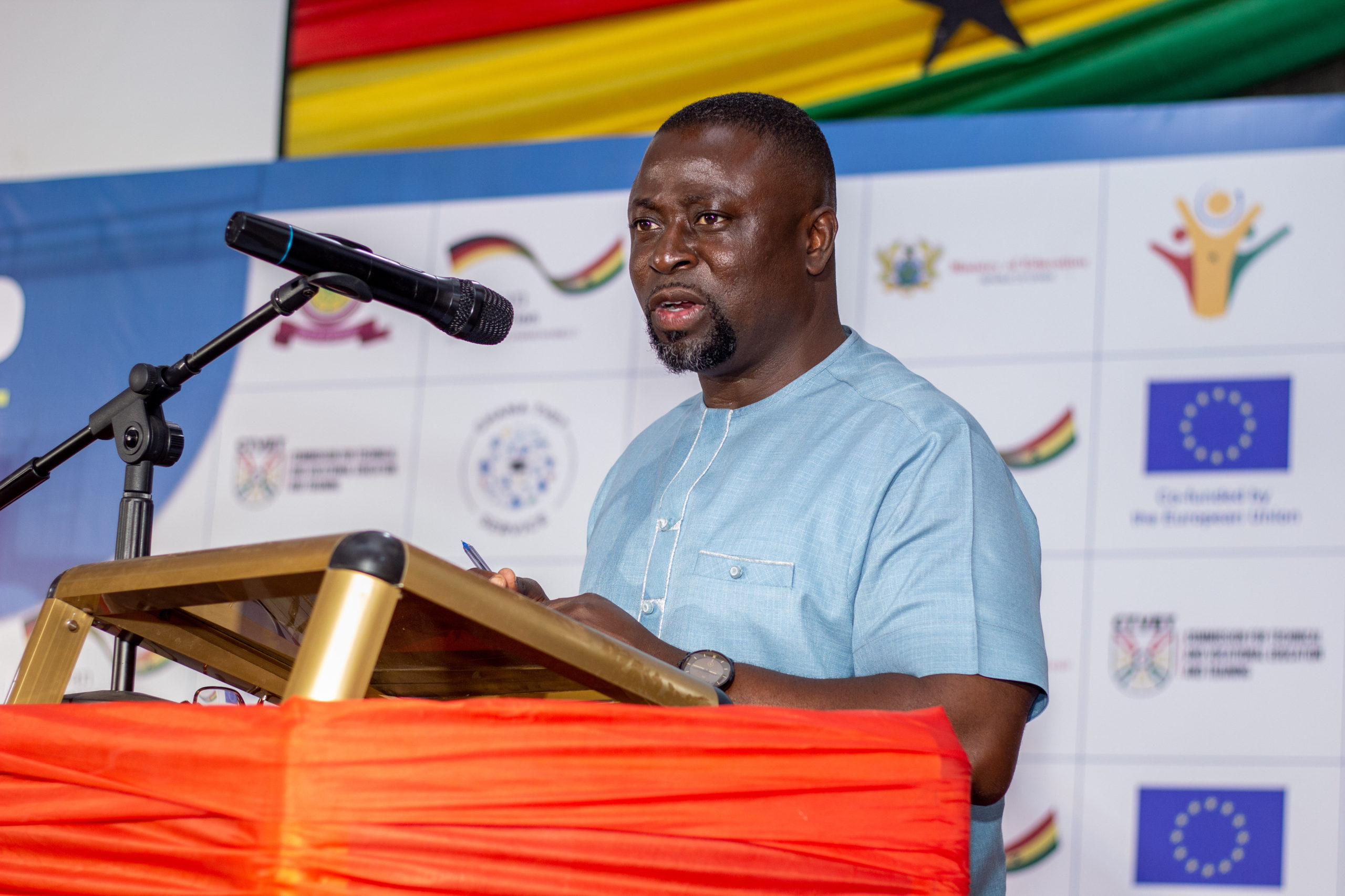 Director-General of CTVET, Dr. Fred Kyei Asamoah