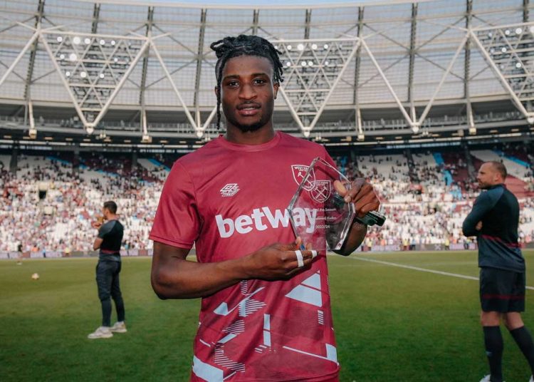 Mohammed Kudus finishes second as West Ham Player of The Season