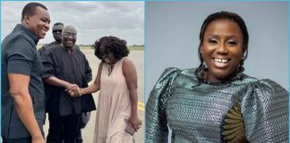 Diana Hamilton meets Dr Bawumia and Chairman Wontumi Image Source: Diana Hamilton_/Instagram