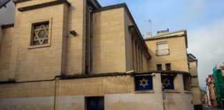 The synagogue in Rouen, France, where an armed attacker was shot dead. OlyaSolodenko/iStockphoto/Getty Images