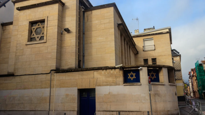 The synagogue in Rouen, France, where an armed attacker was shot dead. OlyaSolodenko/iStockphoto/Getty Images