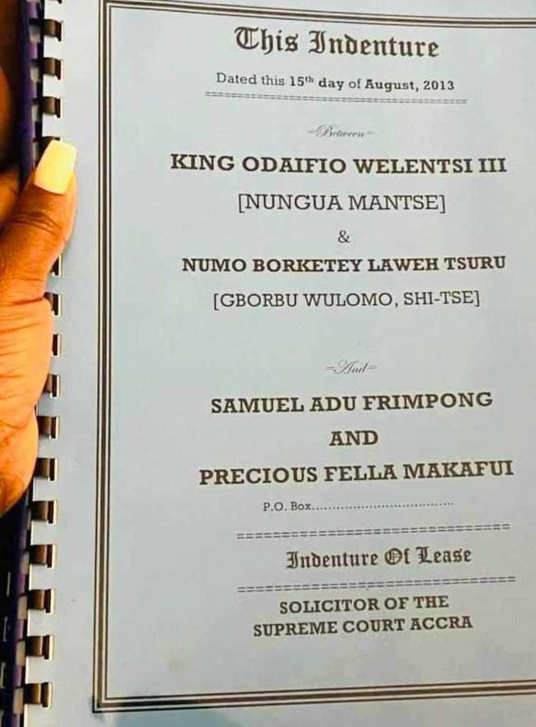 Fella Makafui and Medikal summoned by Nungua Stool over land documents 