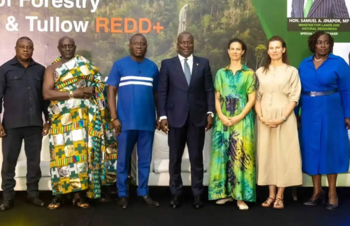 Ghana’s Forestry Commission and Tullow Oil sign landmark $90 million ERPA deal