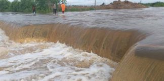 Accra-Winneba Highway flooding