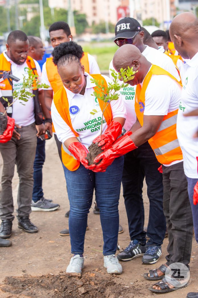 Zoomlion Leads Africa in Environmental Action: Champions Tree Planting and Clean-Up Blitz for World Environment Day