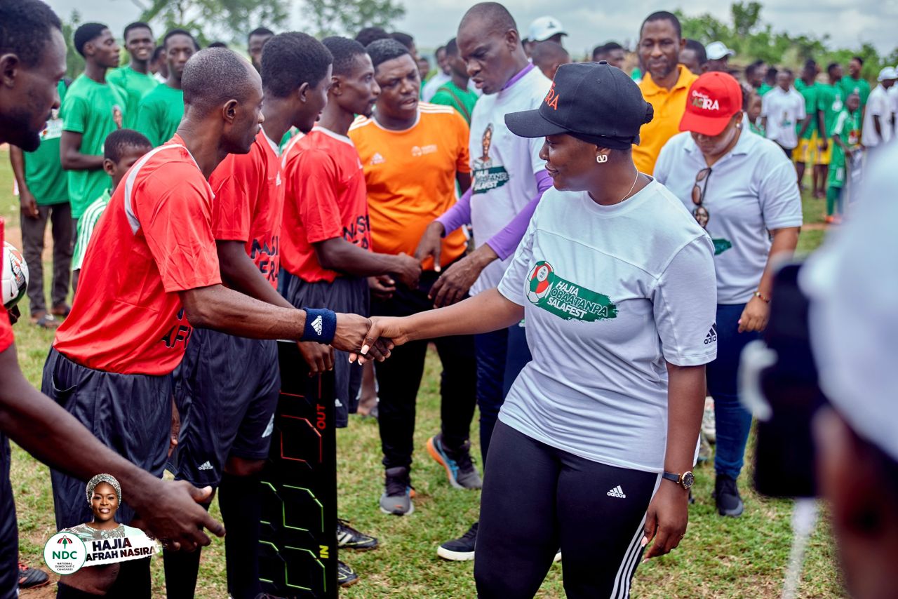 Salafest 2024: Hajia Nasira Unites Sekyere Afram Plains Youth Through Sports 