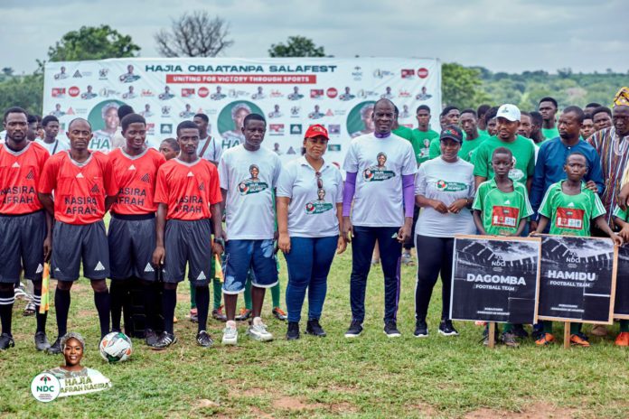 Salafest 2024: Hajia Nasira unites Sekyere Afram Plains youth through sports