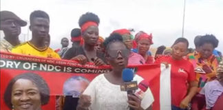 NDC Assin Central protest