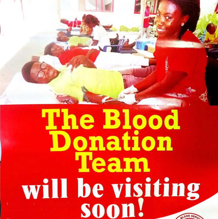 National Ambulance Service to embark on blood donation exercise