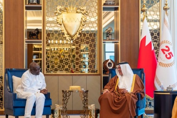 Ken Ofori-Atta: Ghana's Senior Presidential Advisor holds talks with Crown Prince of Bahrain