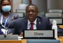 Ghana’s High Commissioner to Kenya, Damptey Bediako Asare,
