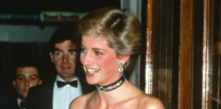 Diana wore this tulle gown to the premiere of "The Phantom of the Opera." Anwar Hussein/Getty Images