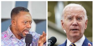 Owusu Bempah and Joe Biden