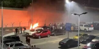 Car burns to ashes at KIA visitors’ car park